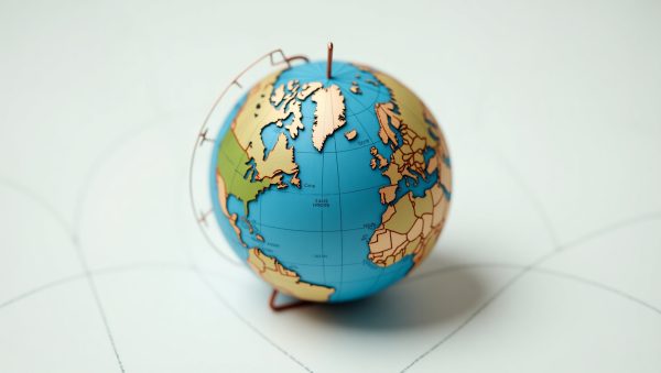 Compact Foldable Scratch Globe